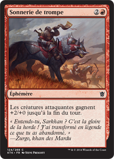 Sonnerie de trompe - Les Khans de Tarkir