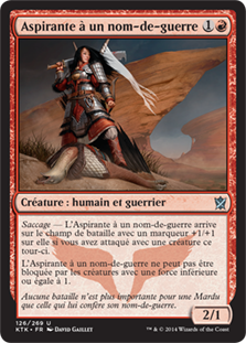 Aspirante à un nom-de-guerre - Les Khans de Tarkir