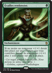 Écailles renforcées - Les Khans de Tarkir