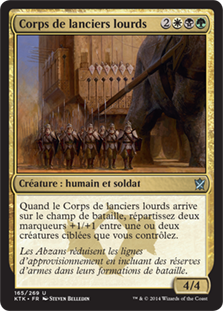 Corps de lanciers lourds - Les Khans de Tarkir