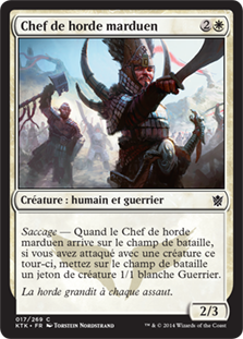 Chef de horde marduen - Les Khans de Tarkir