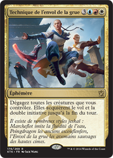 Technique de l'envol de la grue - Les Khans de Tarkir