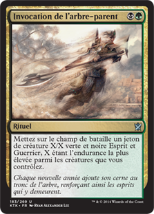 Invocation de l'arbre-parent - Les Khans de Tarkir