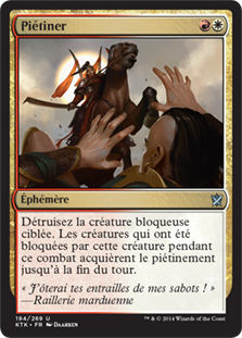 Piétiner - Les Khans de Tarkir