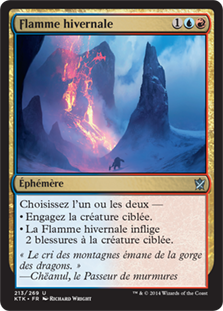 Flamme hivernale - Les Khans de Tarkir