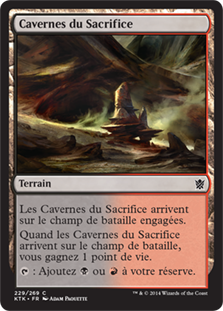 Cavernes du Sacrifice - Les Khans de Tarkir