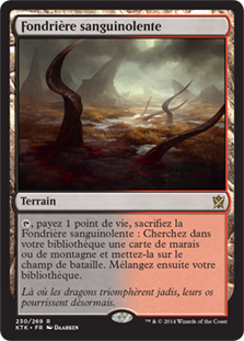 Fondrière sanguinolente - Les Khans de Tarkir