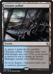 Estuaire pollué - Les Khans de Tarkir