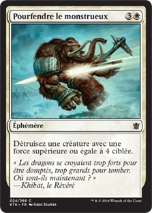 Pourfendre le monstrueux - Les Khans de Tarkir