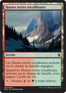 Hautes terres rocailleuses - Les Khans de Tarkir