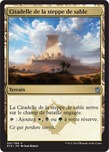 Citadelle de la steppe de sable - Les Khans de Tarkir