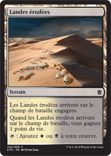 Landes érodées - Les Khans de Tarkir