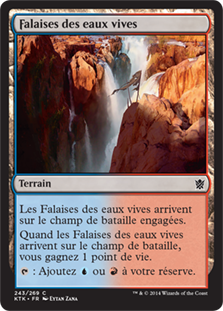 Falaises des eaux vives - Les Khans de Tarkir