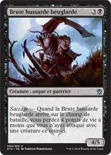 Brute hussarde beuglarde - Les Khans de Tarkir