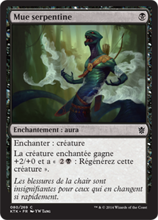 Mue serpentine - Les Khans de Tarkir