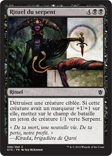 Rituel du serpent - Les Khans de Tarkir