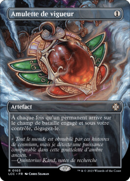 Amulette de vigueur - Les cavernes oubliées d'Ixalan Commander