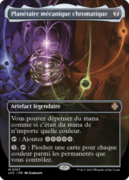 Planétaire mécanique chromatique - Les cavernes oubliées d'Ixalan Commander