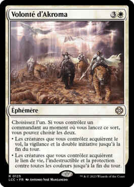 Volonté d'Akroma - Les cavernes oubliées d'Ixalan Commander