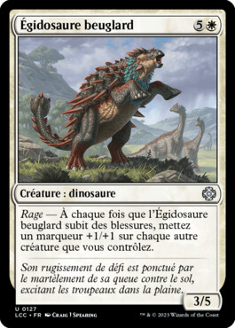 Égidosaure beuglard - Les cavernes oubliées d'Ixalan Commander