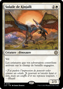 Solaile de Kinjalli - Les cavernes oubliées d'Ixalan Commander