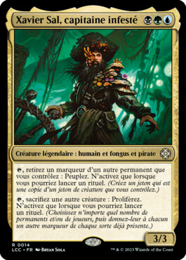 Xavier Sal, capitaine infesté - Les cavernes oubliées d'Ixalan Commander