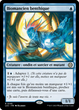 Biomancien benthique - Les cavernes oubliées d'Ixalan Commander