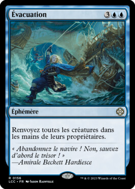 Évacuation - Les cavernes oubliées d'Ixalan Commander