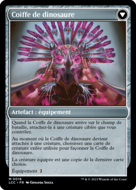 Coiffe de dinosaure - Les cavernes oubliées d'Ixalan Commander