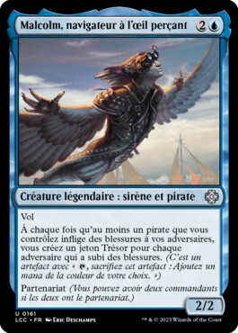 Malcolm, navigateur à l'œil perçant - Les cavernes oubliées d'Ixalan Commander