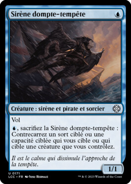 Sirène dompte-tempête - Les cavernes oubliées d'Ixalan Commander