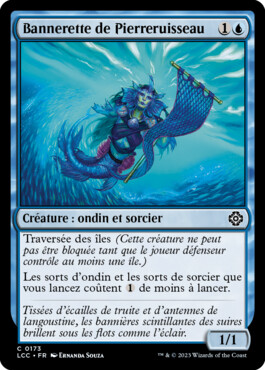 Bannerette de Pierreruisseau - Les cavernes oubliées d'Ixalan Commander