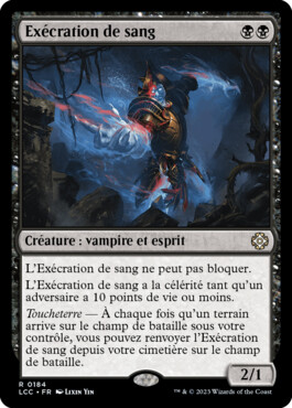 Exécration de sang - Les cavernes oubliées d'Ixalan Commander