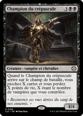 Champion du crépuscule - Les cavernes oubliées d'Ixalan Commander