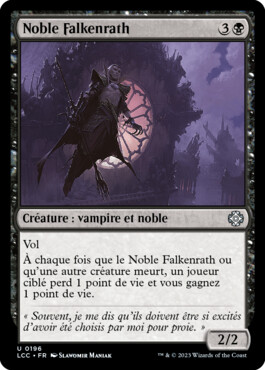 Noble Falkenrath - Les cavernes oubliées d'Ixalan Commander