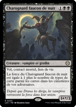 Charognard faucon de nuit - Les cavernes oubliées d'Ixalan Commander