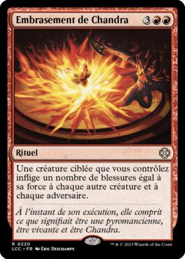 Embrasement de Chandra - Les cavernes oubliées d'Ixalan Commander