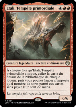 Etali, Tempête primordiale - Les cavernes oubliées d'Ixalan Commander