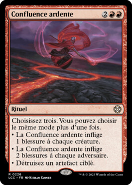 Confluence ardente - Les cavernes oubliées d'Ixalan Commander