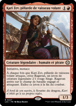 Kari Zev, pillarde de vaisseau volant - Les cavernes oubliées d'Ixalan Commander