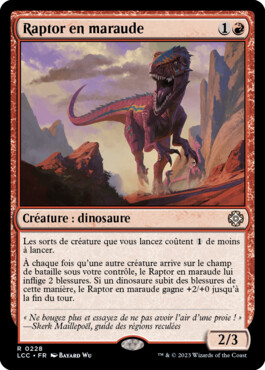 Raptor en maraude - Les cavernes oubliées d'Ixalan Commander