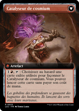 Catalyseur de cosmium - Les cavernes oubliées d'Ixalan Commander