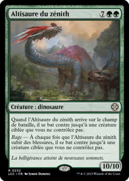 Altisaure du zénith - Les cavernes oubliées d'Ixalan Commander