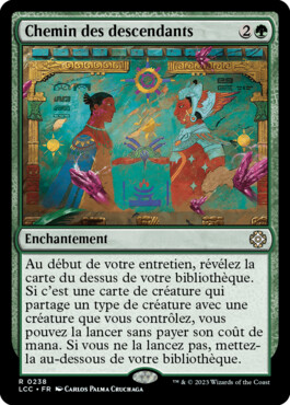 Chemin des descendants - Les cavernes oubliées d'Ixalan Commander