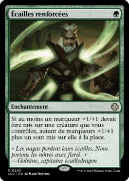 Écailles renforcées - Les cavernes oubliées d'Ixalan Commander