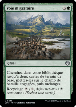 Voie migratoire - Les cavernes oubliées d'Ixalan Commander