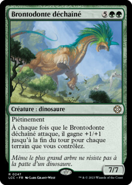 Brontodonte déchainé - Les cavernes oubliées d'Ixalan Commander