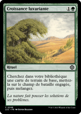 Croissance luxuriante - Les cavernes oubliées d'Ixalan Commander