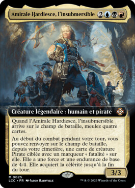 Amirale Hardiesce, l'insubmersible - Les cavernes oubliées d'Ixalan Commander