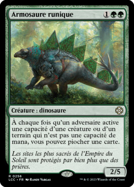 Armosaure runique - Les cavernes oubliées d'Ixalan Commander